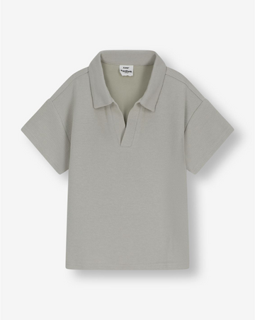 Knitted Polo Shirt With Pocket WB7